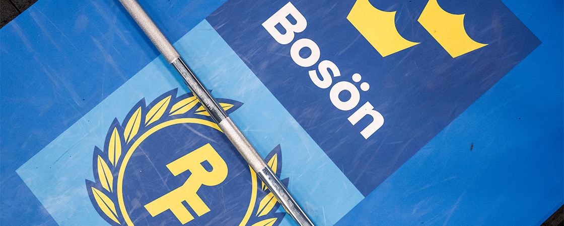 Logotyper Riksidrottsförbundet och Bosön